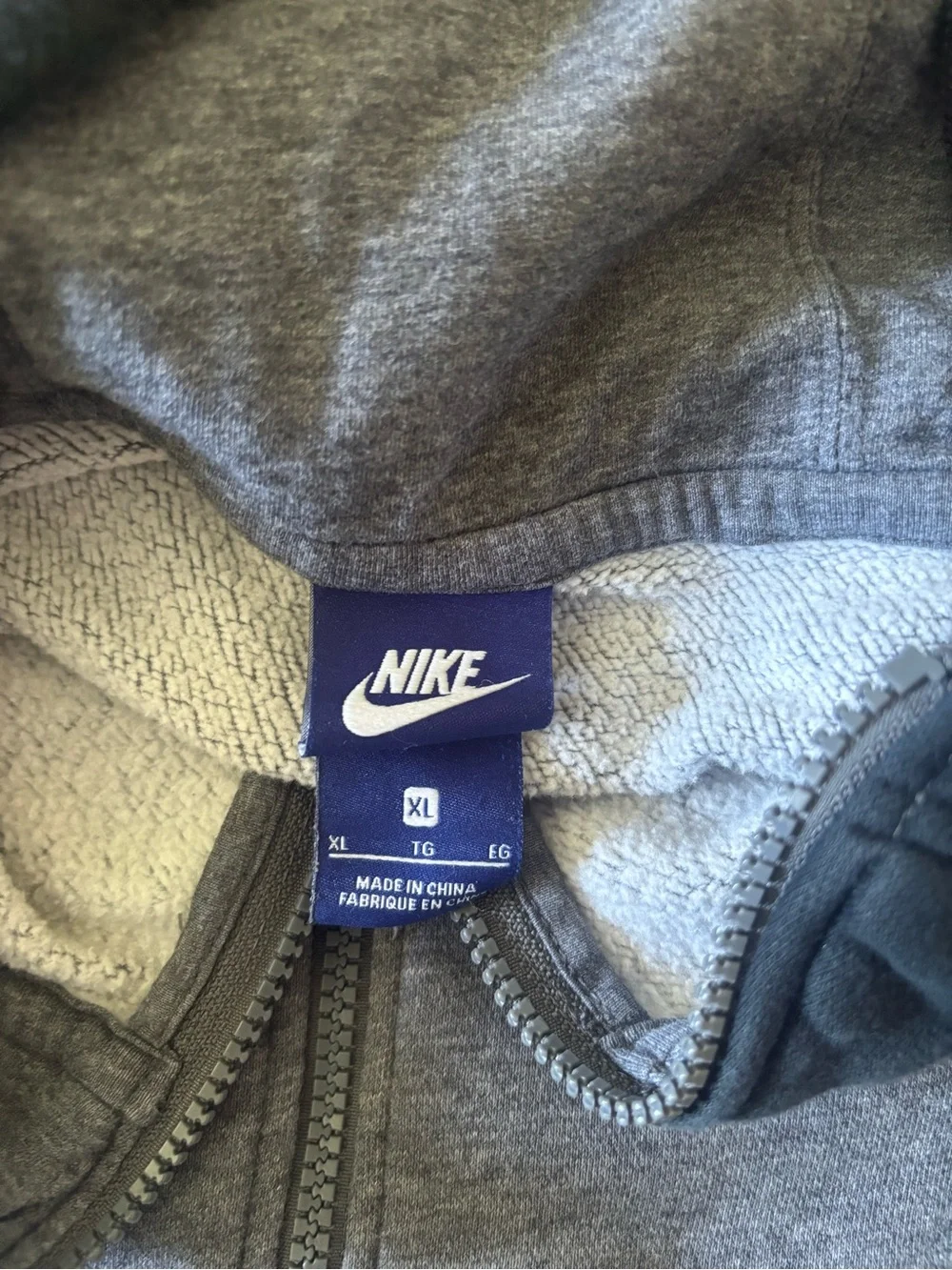 Nike NSW Full-Zip Zebra Chevron Graphic Hoodie